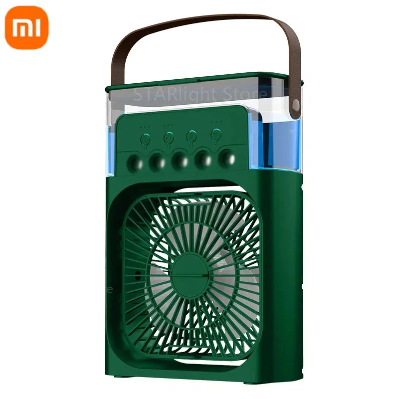 Xiaomi  3-In-1 Portable Air Conditioners Fan with LED Night Light Household Mini Air Cooler for Office Home Adjustable Fan