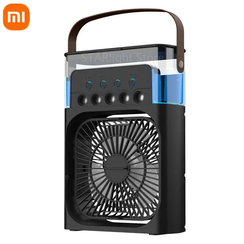 Xiaomi  3-In-1 Portable Air Conditioners Fan with LED Night Light Household Mini Air Cooler for Office Home Adjustable Fan