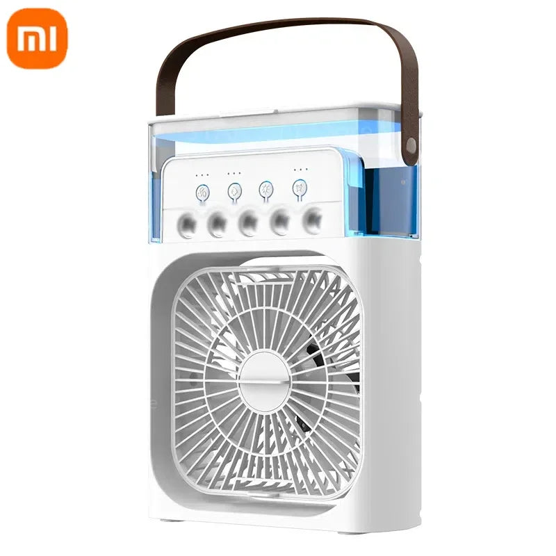 Xiaomi  3-In-1 Portable Air Conditioners Fan with LED Night Light Household Mini Air Cooler for Office Home Adjustable Fan